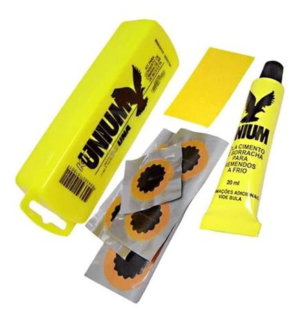 Kit Estojo Remendo para Câmara Pneu de Bicicleta Unium Ciclismo Menor preço em Kit Estojo Remendo para Câmara Pneu de Bicicleta Unium Ciclismo