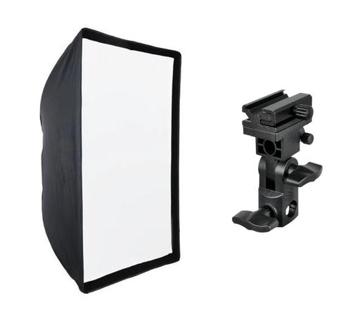 Kit Estúdio Softbox 60x90 E Adaptador Para Flash - Greika Menor preço em Kit Estúdio Softbox 60x90 E Adaptador Para Flash - Greika
