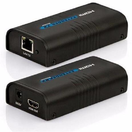 Kit Extensor Hdmi Até 120m 1 Unico Cabo De Rede Cat5 Cat6 - Lenkeng Menor preço em Kit Extensor Hdmi Até 120m 1 Unico Cabo De Rede Cat5 Cat6 - Lenkeng