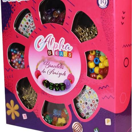 Kit Faça Sua Pulseira Braceletes Da Amizade Alphabeads Euqfiz - I9 Brinquedos Menor preço em Kit Faça Sua Pulseira Braceletes Da Amizade Alphabeads Euqfiz - I9 Brinquedos