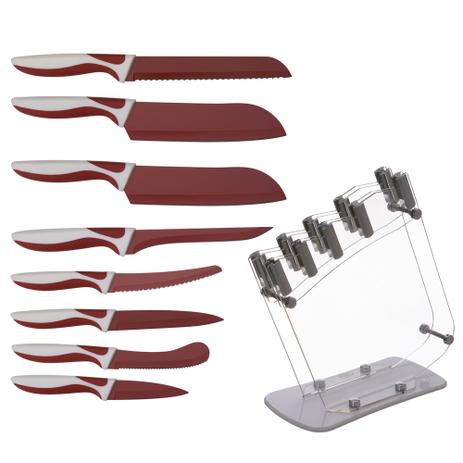 Kit Facas Base Cerâmica 8 Peças Com Suporte Para Facas - Cook é boa?