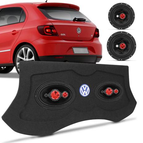 Kit Fácil Bomber Alto Falante 6 + 6x9 240W RMS Tampão Porta-malas Gol G5 09 a 12 G6 13 a 16 Grafite - Prime Menor preço em Kit Fácil Bomber Alto Falante 6 + 6x9 240W RMS Tampão Porta-malas Gol G5 09 a 12 G6 13 a 16 Grafite - Prime