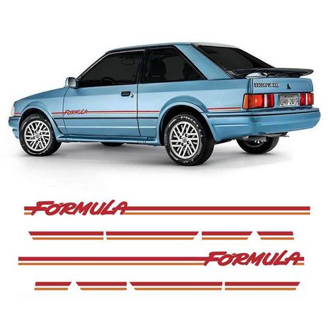 Kit Faixa Decorativa Ford Escort Formula Hobby Vermelho - Sportinox é ruim? Kit Faixa Decorativa Ford Escort Formula Hobby Vermelho - Sportinox é boa?