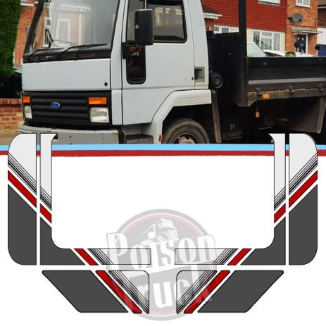 Kit Faixa Lateral Porta Caminhao Ford Cargo 1418 1618 Ano 1991 Vermelho Adesivo - Decal Line Menor preço em Kit Faixa Lateral Porta Caminhao Ford Cargo 1418 1618 Ano 1991 Vermelho Adesivo - Decal Line