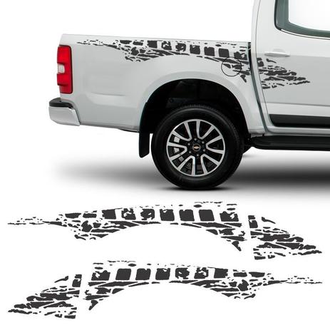 Kit Faixa Lateral S10 2013/2019 Adesivo Sport Grafite Tuning - Sportinox Menor preço em Kit Faixa Lateral S10 2013/2019 Adesivo Sport Grafite Tuning - Sportinox