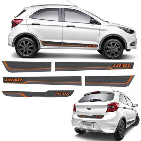 Kit Faixa Novo Ford Ka Trail 2018 Adesivo Lateral Traseira - Sportinox Menor preço em Kit Faixa Novo Ford Ka Trail 2018 Adesivo Lateral Traseira - Sportinox