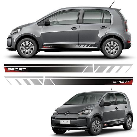 Kit Faixa Up! Tsi Sport 2015/2019 Adesivo Lateral Tuning - Sportinox Menor preço em Kit Faixa Up! Tsi Sport 2015/2019 Adesivo Lateral Tuning - Sportinox