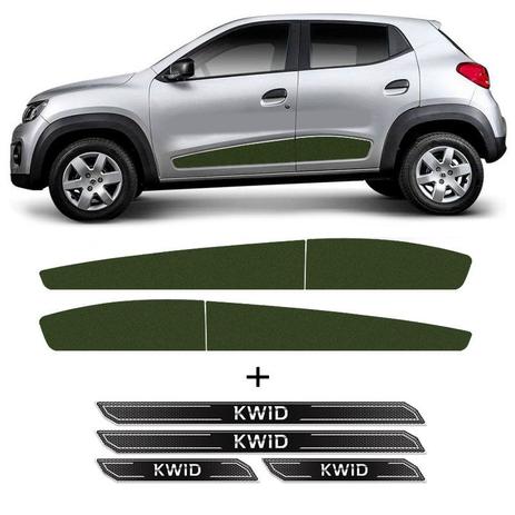 Kit Faixa Verde Lateral Kwid 2018/2019 + Soleira Protetora - Sportinox é boa?