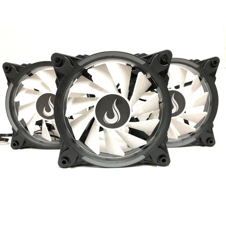 Kit Fan Gamer Rise Mode Wave RGB Energy 3 Fans W1-RGB S-LED é boa?