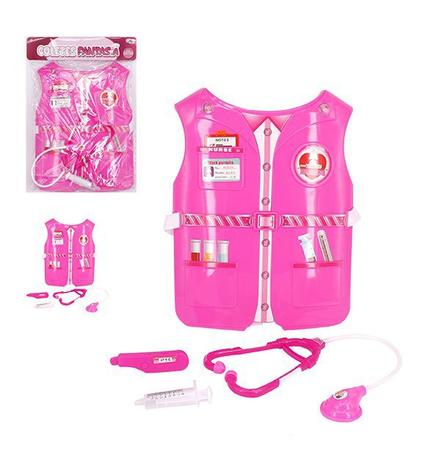 Kit fantasia infantil menina profissões - Wellmix Menor preço em Kit fantasia infantil menina profissões - Wellmix
