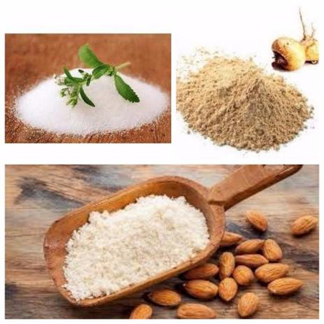 Kit Farinha de Amêndoas + Maca Peruana + Xilitol (500 g cada) - Lunga vitta Menor preço em Kit Farinha de Amêndoas + Maca Peruana + Xilitol (500 g cada) - Lunga vitta