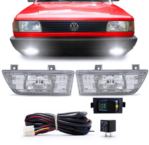 Kit Farol Auxiliar Gol / Saveiro / Parati / Voyage 87 88 89 90 91 92 93 94 Botao Original - Fortluz Menor preço em Kit Farol Auxiliar Gol / Saveiro / Parati / Voyage 87 88 89 90 91 92 93 94 Botao Original - Fortluz