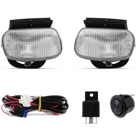 Kit Farol auxiliar Milha Neblina Ranger 98 99 00 01 02 03 - Cabeça car Menor preço em Kit Farol auxiliar Milha Neblina Ranger 98 99 00 01 02 03 - Cabeça car