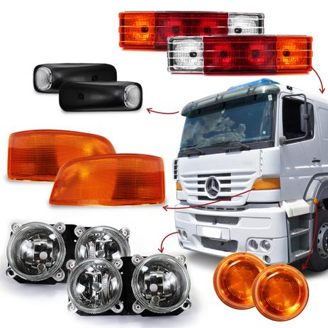 Kit Farol Caminhao Mercedes Mb Cara Chata 1938s 1944s 2003 A 2008 Lanterna Pisca Ambar 10 Peças - Varius Menor preço em Kit Farol Caminhao Mercedes Mb Cara Chata 1938s 1944s 2003 A 2008 Lanterna Pisca Ambar 10 Peças - Varius