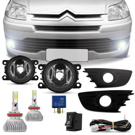 Kit Farol de Milha C4 Pallas Hatch 2008 a 2015 + Kit Super LED 3D H11 6000K Efeito Xênon - Prime Menor preço em Kit Farol de Milha C4 Pallas Hatch 2008 a 2015 + Kit Super LED 3D H11 6000K Efeito Xênon - Prime