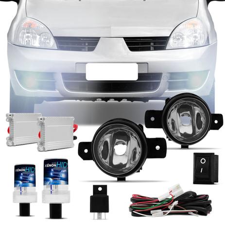 Kit Farol de Milha Clio 2003 a 2012 Auxiliar Neblina com Par xênon H11 6000K e Reator Anti Flicker - Prime Menor preço em Kit Farol de Milha Clio 2003 a 2012 Auxiliar Neblina com Par xênon H11 6000K e Reator Anti Flicker - Prime