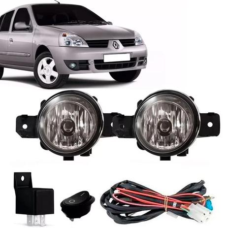 Kit Farol De Milha Clio 2003 A 2012 - Sp acessórios Menor preço em Kit Farol De Milha Clio 2003 A 2012 - Sp acessórios