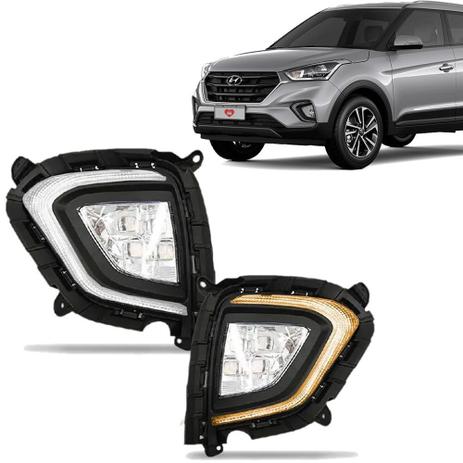 Kit Farol De Milha Drl Full Led Com Seta Creta 2020 - Suits Menor preço em Kit Farol De Milha Drl Full Led Com Seta Creta 2020 - Suits