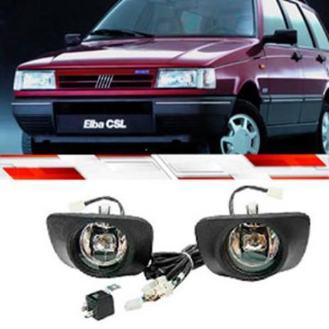 KIT FAROL DE MILHA ELBA FIORINO PRÊMIO UNO 1984 Até 2003 - Orgus Menor preço em KIT FAROL DE MILHA ELBA FIORINO PRÊMIO UNO 1984 Até 2003 - Orgus