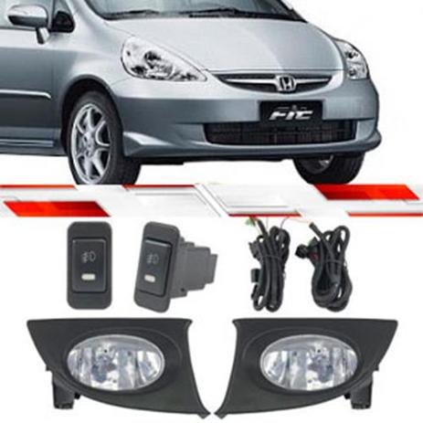 KIT FAROL DE MILHA FIT2003 Até 2006 - Zeene Menor preço em KIT FAROL DE MILHA FIT2003 Até 2006 - Zeene