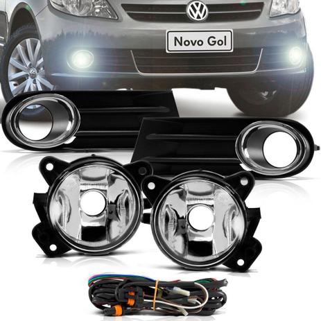 Kit Farol de Milha Gol Voyage G5 2009 a 2012 com Grade - Rcd é boa?