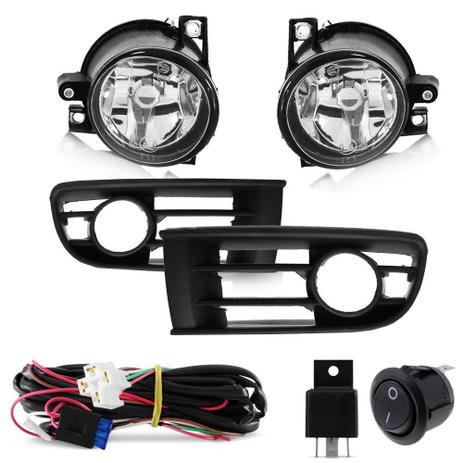 Kit Farol De Milha Neblina Polo 03 04 05 06 Com Grades - Cabeça car é boa?