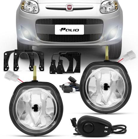 Kit Farol de Milha Palio G5 2012 2013 2014 2014 2015 2016 2017 Botão Universal Auxiliar Neblina - Prime é boa?