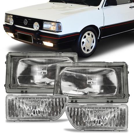 Kit Farol Maior Parati Voyage Gol GTI GTS 87 88 89 90 e Farol Milha Original Arteb 04 Peças Menor preço em Kit Farol Maior Parati Voyage Gol GTI GTS 87 88 89 90 e Farol Milha Original Arteb 04 Peças