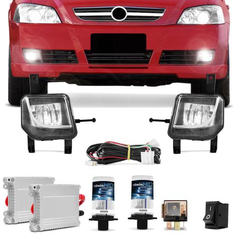 Kit Farol Milha Astra 2003 a 2012 Zafira 2005 a 2012 Auxiliar Neblina + Kit Xênon 6000K - Kit prime Menor preço em Kit Farol Milha Astra 2003 a 2012 Zafira 2005 a 2012 Auxiliar Neblina + Kit Xênon 6000K - Kit prime