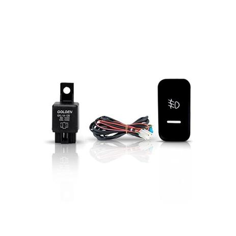 Kit Farol Milha Auxiliar Civic 2012 À 2014 Grade Aro Cromado - Maxx light Menor preço em Kit Farol Milha Auxiliar Civic 2012 À 2014 Grade Aro Cromado - Maxx light