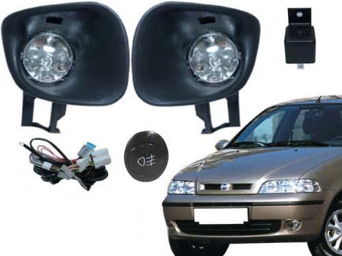 Kit Farol Milha Auxiliar Palio G2 Siena Strada 01 02 03 04 - Faróis auxiliares é boa?