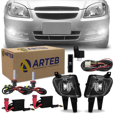 Kit Farol Milha Celta 11 12 13 14 Prisma 11 12 Neblina Auxiliar + Kit Xênon HB4 6000K - Prime Menor preço em Kit Farol Milha Celta 11 12 13 14 Prisma 11 12 Neblina Auxiliar + Kit Xênon HB4 6000K - Prime