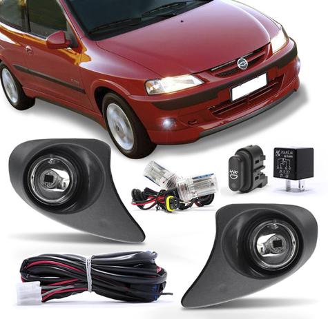 Kit Farol Milha Celta 99 00 01 02 03 04 05 06 + Kit Xenon 8000K Auxiliar - Fortluz Menor preço em Kit Farol Milha Celta 99 00 01 02 03 04 05 06 + Kit Xenon 8000K Auxiliar - Fortluz