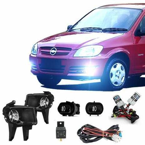 Kit Farol Milha Celta Prisma 07 08 09 10 + Xenon - Tiger Menor preço em Kit Farol Milha Celta Prisma 07 08 09 10 + Xenon - Tiger