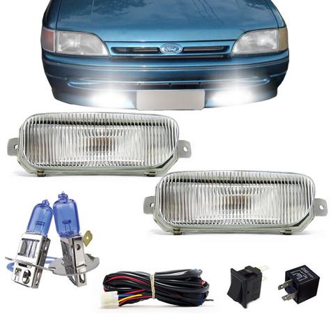 Kit Farol Milha Escort Verona Europeu 1993 1994 1995 1996 Auxiliar - Orgus Menor preço em Kit Farol Milha Escort Verona Europeu 1993 1994 1995 1996 Auxiliar - Orgus