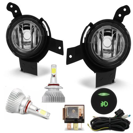 Kit Farol Milha Fiesta 2007 2008 2009 2010 Auxiliar Neblina + Par Lâmpadas Super LED 6000K - Kit prime Menor preço em Kit Farol Milha Fiesta 2007 2008 2009 2010 Auxiliar Neblina + Par Lâmpadas Super LED 6000K - Kit prime