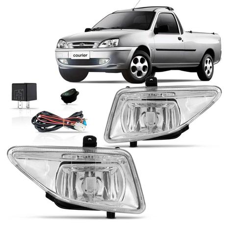 Kit Farol Milha Fiesta Courier 2000 2001 2002 Auxiliar - Sp acessórios é boa?