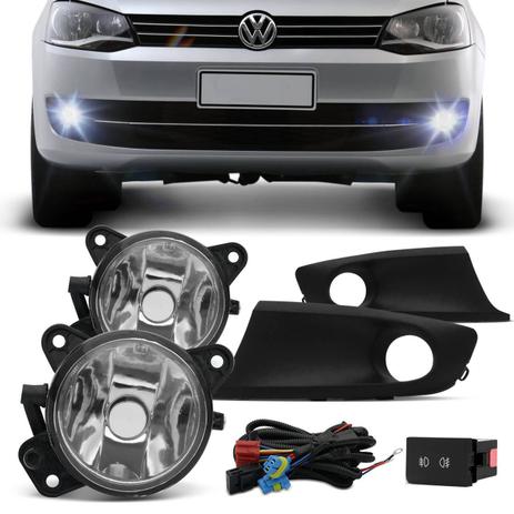 Menor preço em Kit Farol Milha Fox Spacefox 2010 2011 2012 2013  Auxiliar Neblina - Prime