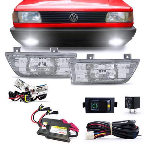 Kit Farol Milha Gol Parati Saveiro Quadrado 1987 A 1994 Lente Estriada + Xenon 4300K Auxiliar - Fortluz é ruim? Kit Farol Milha Gol Parati Saveiro Quadrado 1987 A 1994 Lente Estriada + Xenon 4300K Auxiliar - Fortluz é boa?