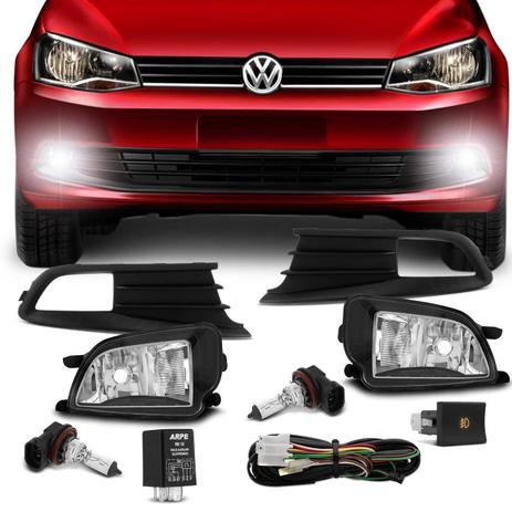 Kit Farol Milha Gol Voyage G6 2013 2014 2015 2016 Original Hella + Par Lâmpadas Osram Menor preço em Kit Farol Milha Gol Voyage G6 2013 2014 2015 2016 Original Hella + Par Lâmpadas Osram