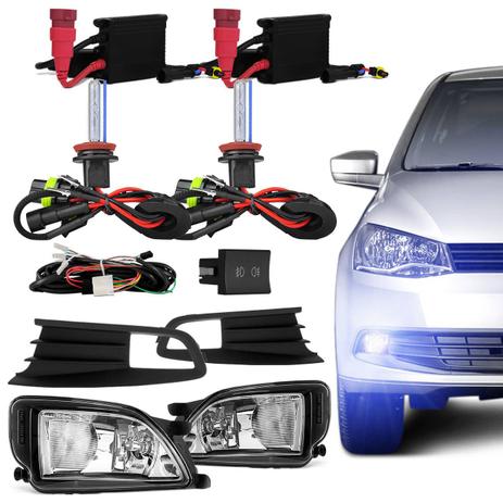Kit Farol Milha Gol Voyage G6 2013 a 2016 Original Hella + Kit Xenon H8 8000K + Par Lâmpadas Osram - Prime Menor preço em Kit Farol Milha Gol Voyage G6 2013 a 2016 Original Hella + Kit Xenon H8 8000K + Par Lâmpadas Osram - Prime
