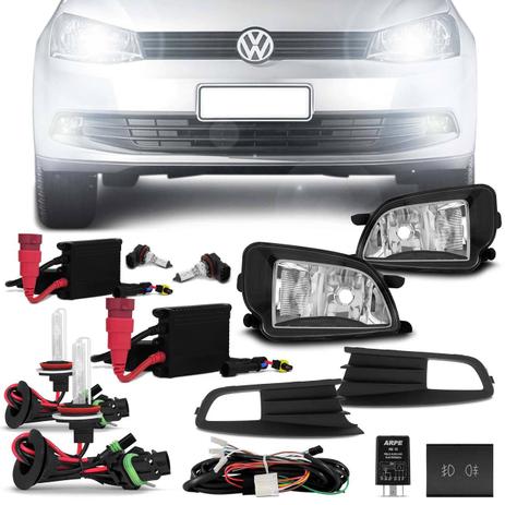 Kit Farol Milha Gol Voyage G6 2013 a 2016 Original Hella + Xenon H8 6000K + Par de Lâmpadas Osram - Prime é boa?