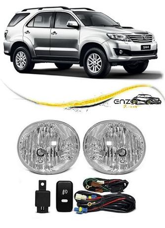 Kit Farol Milha Hilux SW4 2012 2013 2014 + Botão Modelo Original - Toyota Menor preço em Kit Farol Milha Hilux SW4 2012 2013 2014 + Botão Modelo Original - Toyota