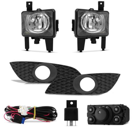 Kit Farol Milha Neblina Auxiliar Vectra 2009 2010 2011 2012 botao original - Cabeça car Menor preço em Kit Farol Milha Neblina Auxiliar Vectra 2009 2010 2011 2012 botao original - Cabeça car