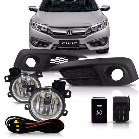 Kit Farol Milha Neblina New Civic 2017 2018 Com Botão - Sp acessórios é boa?