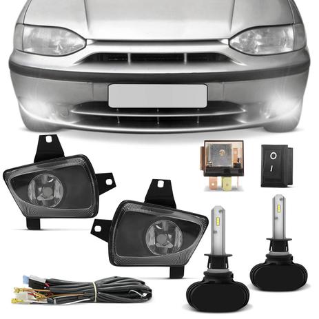 Kit Farol Milha Palio Siena Strada Weekend G1 Palio Young com Par Lâmpadas Ultraled H1 6000K 8000LM - Kit Prime Menor preço em Kit Farol Milha Palio Siena Strada Weekend G1 Palio Young com Par Lâmpadas Ultraled H1 6000K 8000LM - Kit Prime