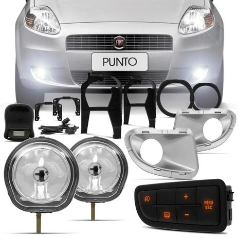 Kit Farol Milha Punto 2007 2008 2009 2010 2011 2012 Auxiliar Neblina - Prime é boa?