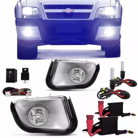 Kit Farol Milha S10 Blazer 01 A 11 + Kit Xênon H3 8000k - Onnix Menor preço em Kit Farol Milha S10 Blazer 01 A 11 + Kit Xênon H3 8000k - Onnix