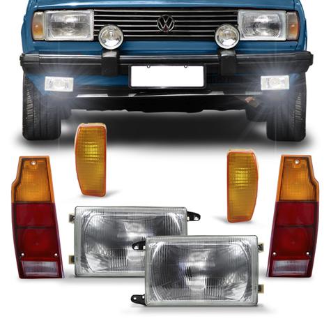 Kit Farol Parati 1981 1982 1983 1984 1985 1986 Pisca Ambar e Lanterna Traseira Tricolor 06 Peças - Varius Menor preço em Kit Farol Parati 1981 1982 1983 1984 1985 1986 Pisca Ambar e Lanterna Traseira Tricolor 06 Peças - Varius