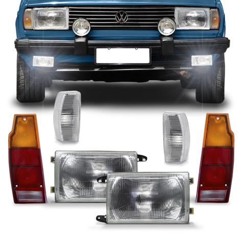Kit Farol Parati 1981 1982 1983 1984 1985 1986 Pisca Cristal e Lanterna Traseira Tricolor 06 Peças - Varius Menor preço em Kit Farol Parati 1981 1982 1983 1984 1985 1986 Pisca Cristal e Lanterna Traseira Tricolor 06 Peças - Varius